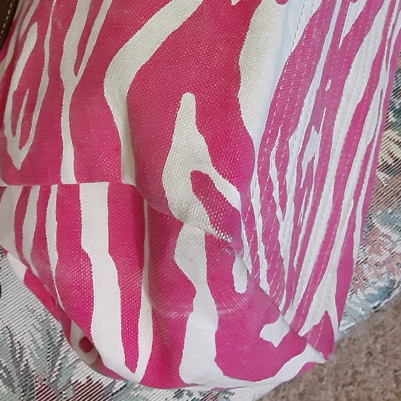 Dooney & Bourke Canvas & Leather Shoulder Bag - Picture 5 of 15